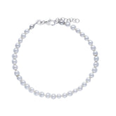 Perlenarmband mit einem Silber 925 Verschluss - 239360